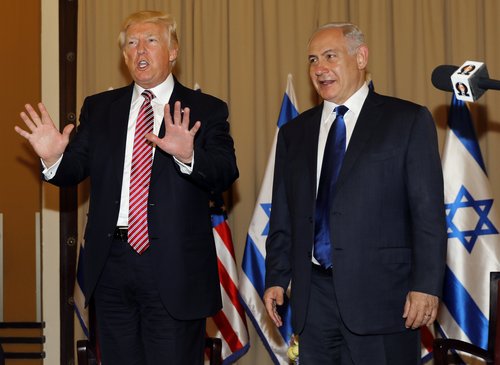 اخباربین الملل,خبرهای   بین الملل ,استقبال رسمی از ترامپ در اسرائیل