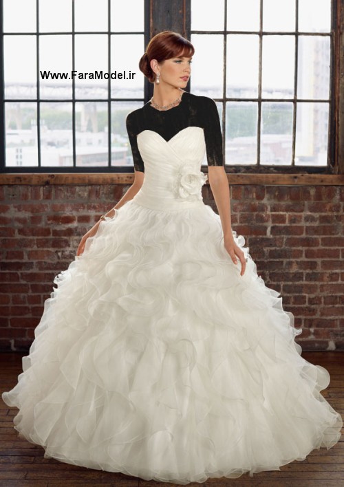 مدل لباس عروس طرح Angelina Faccenda سری 2  - Wwww.FaraModel.ir