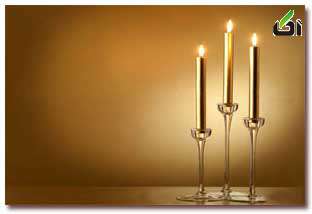 لکّه شمع بر روی شمعدان بلور و کریستال, برای زدودن پارافین شمع, برای زدودن پارافین شمع از روی شمعدانها