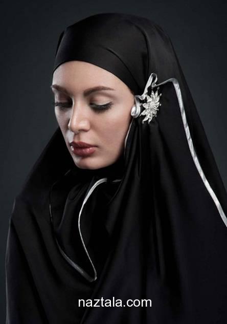 عکس انواع جدیدترین مدل مقنعه دانشجویی کراواتی اداری حجاب (7)