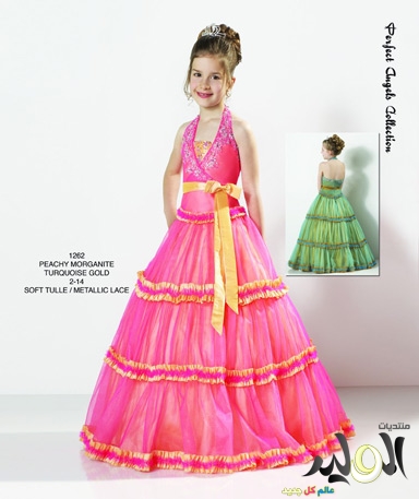 كولكشن فساتين سهرة أطفالى 2014, Evening Dresses Collection children Part 2013