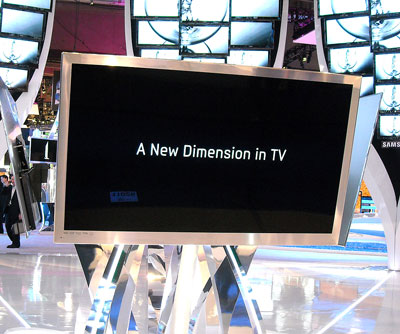 سری 9000 تلويزيون‌هاي LED سه‌بعدی سامسونگ، باریک‌ترین تلویزیون‌هاي جهان