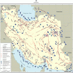 نقشه گسل های ایران