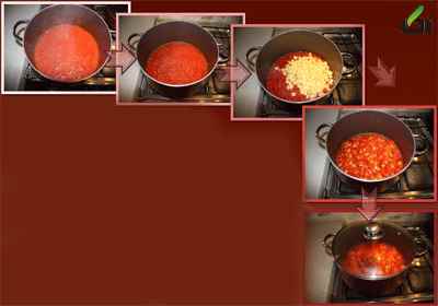 انواع دمی , درست کردن دمی , طرز تهیه گوجه پلوی خوشمزه 