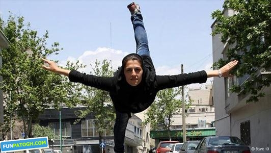 اولین دختر بدلکار ایرانی در آخرین فیلم جمیز باند+ عکس