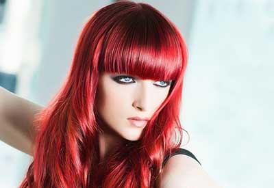 از بین بردن رنگ قرمز مو , از بین بردن رنگ بادمجانی از موی سر , پاک کردن رنگ موی قرمز 