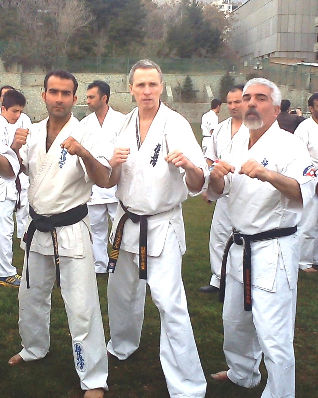 اولین کمپ بین المللی کیوکوشین کاراته اروپاIFK با حضور مدرس جهانی شیهان دیوید پیکتال