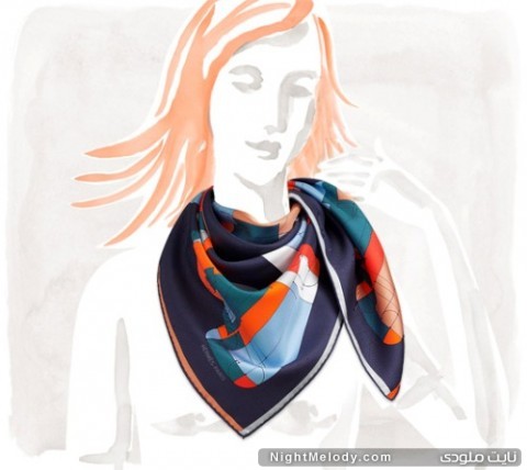 hermes nuance02 echec au roi scarf product 1 6054456 689187839 480x428 جدیدترین مدل های روسری Hermes
