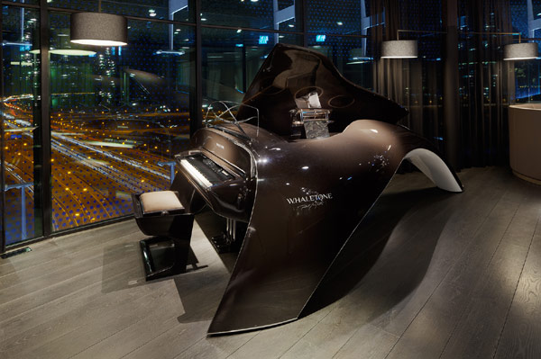 12 skylounge design Modern 4 Star Fletcher Hotel in Amsterdam by KOLENIK Eco Chic Design