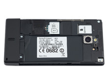 Battery compartment - Sony Xperia sola Review