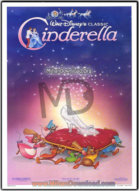 دانلود کارتون Cinderella 1950 سیندرلا دوبله فارسی