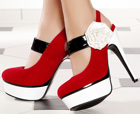 مدل های جدید کفش پاشنه بلند دخترانه 2014