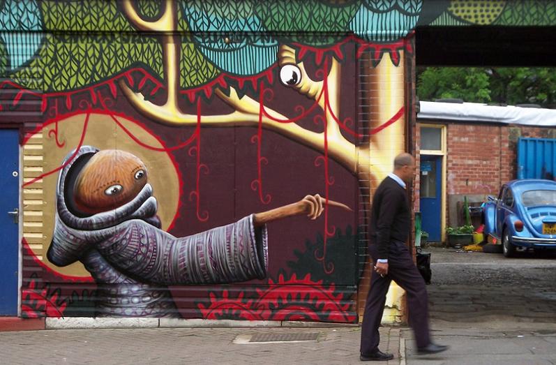 عکس هایی از نقاشی های دیواری حیرت انگیز در خیابان ، www.irannaz.com