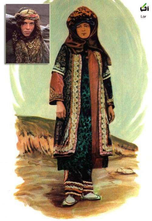 لباس های محلی زنانه ایران , قشنگ ترین لباس سنتی ایران 