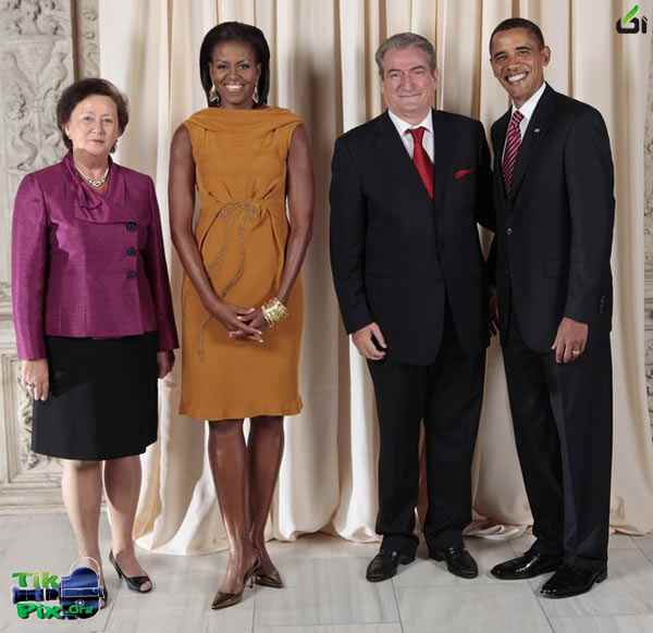 عکس خانوادگی اوباما 