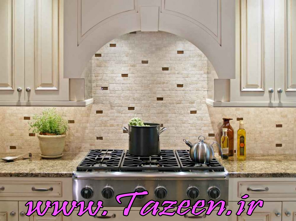 www.tazeen.ir kitchen-decorations-accessories-unique-modern-natural-stone-mosaic-kitchen-decor-ins-948x708