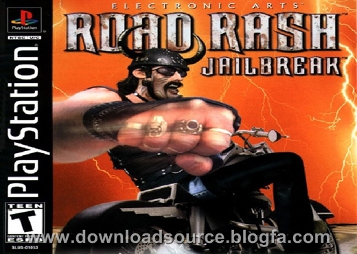 دانلود بازی رود راش 4 پلی استیشن 1 _ Road Rash Jailbreak Ps1 ISO Download