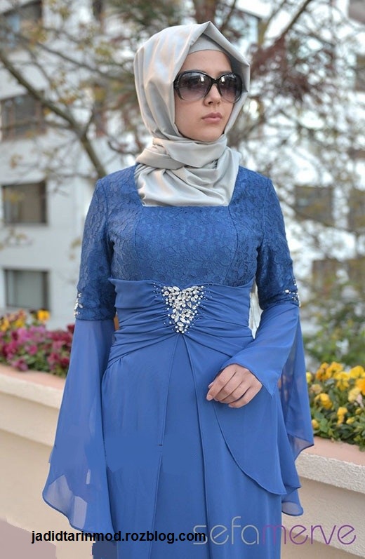 مدل لباس مجلسی بلند 2014