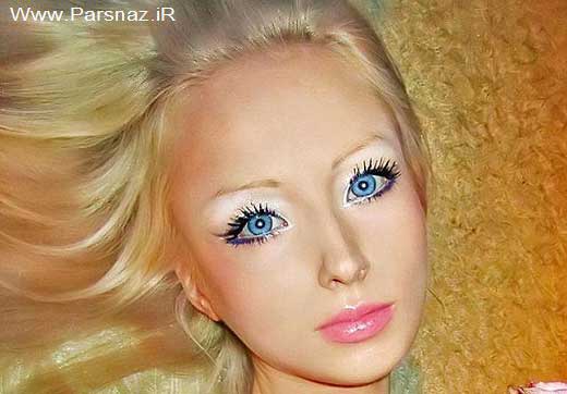 www.parsnaz.ir - عکس های دیدنی دختری که خود را به یک عروسک تبدیل کرد