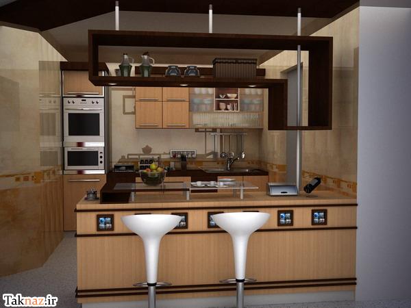 تصاویری از جدیدترین کابینت های آشپزخانه MDF