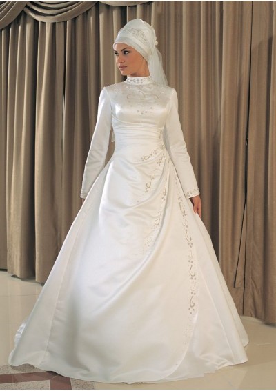 مدل لباس عروس اسلامی 