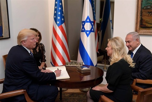 اخباربین الملل,خبرهای   بین الملل ,استقبال رسمی از ترامپ در اسرائیل