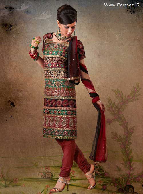 عکس هایی از مدل لباس های جدید هندی