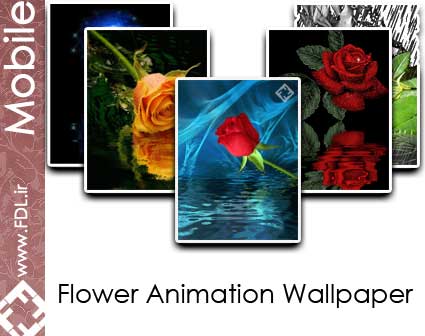 Flower Animation Wallpaper - تصاویر پشت زمینه گل برای اسکرین سیور