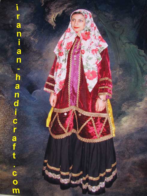 پوشاک زنان ابیانه اصفهان