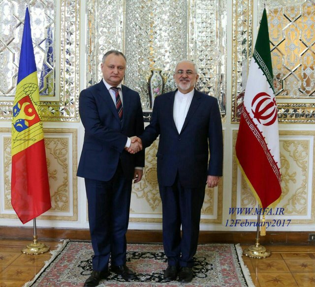 اخبارسیاسی ,خبرهای  سیاسی ,دیدار ظریف با رییس‌جمهور مولداوی