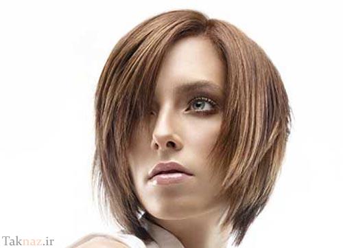 مدل مو کوتاه رنگ روشن زنانه و دخترانه
