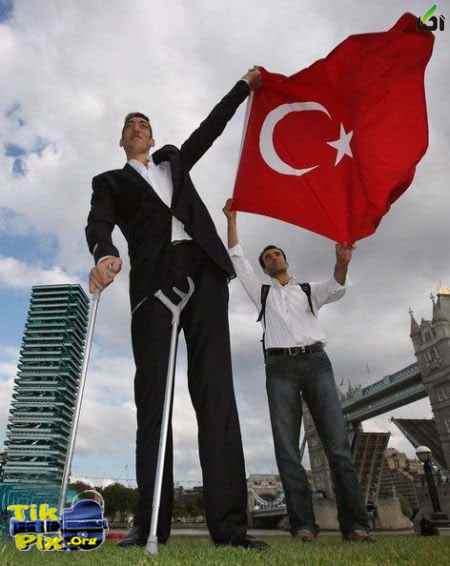 قد بلندترین ادم جهان 
